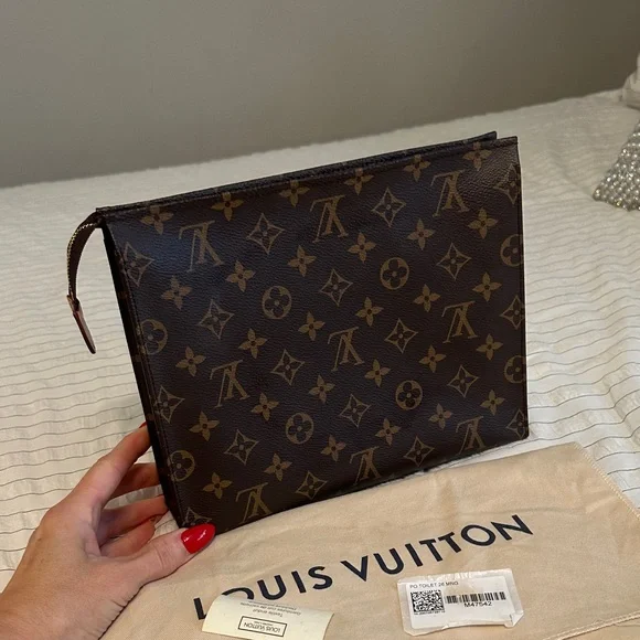 Louis Vuitton Monogram Toiletry Bag in Brown - Picture 2 of 16